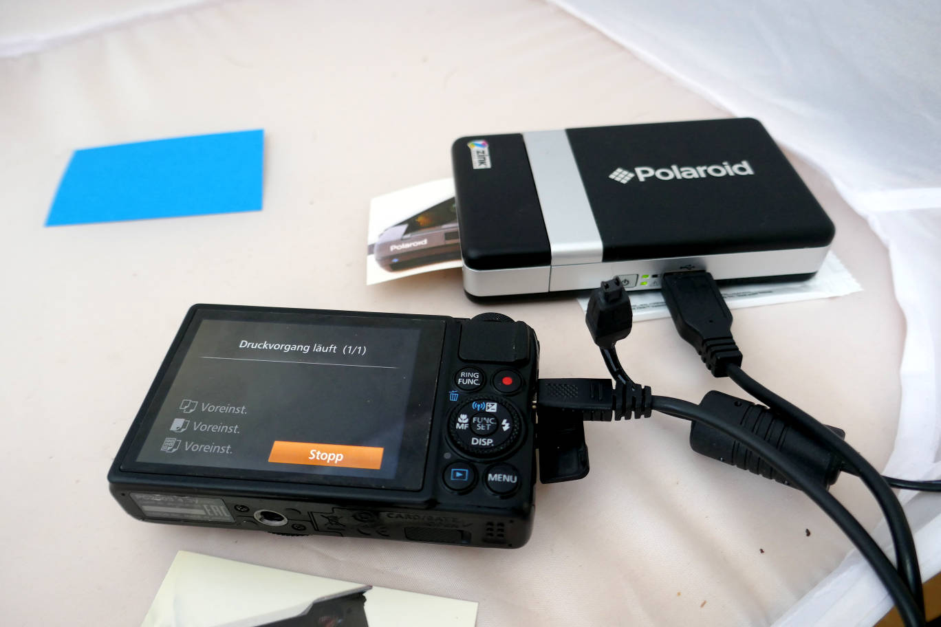 polaroid zink camera charger